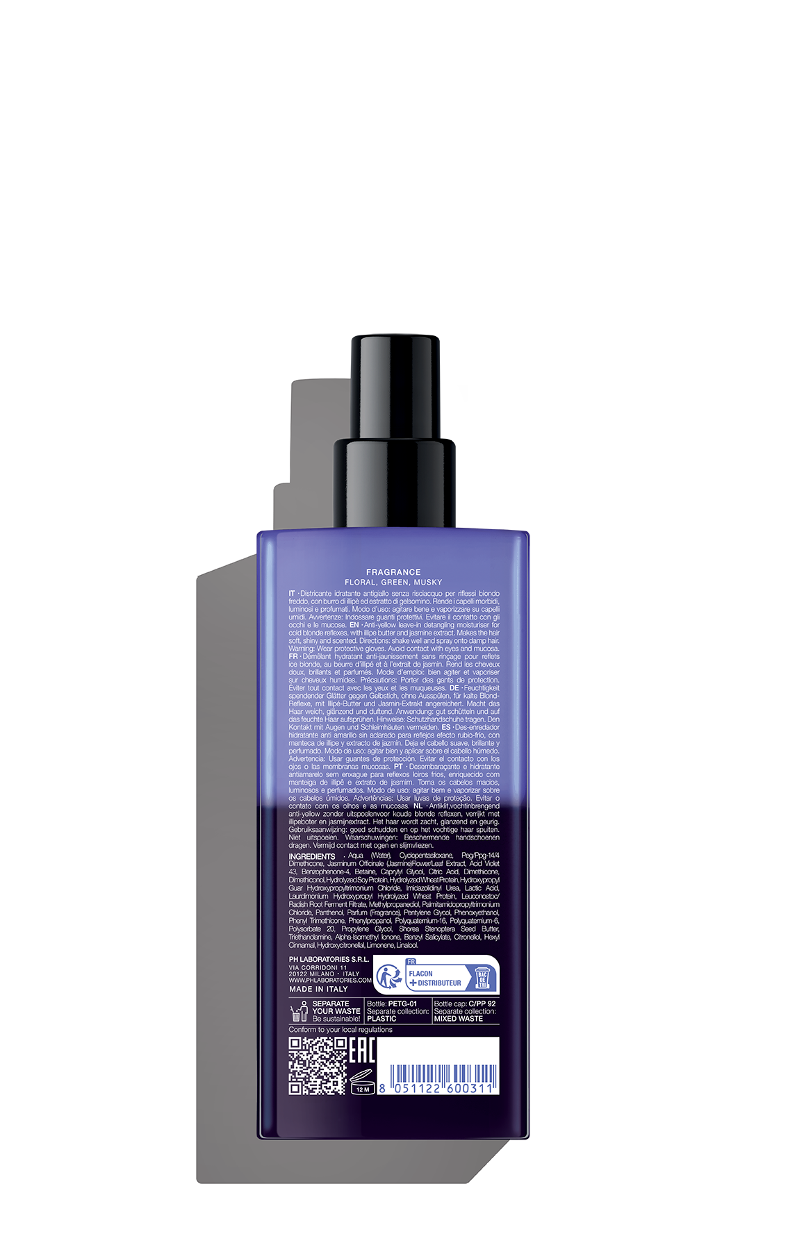 Baume démêlant sans rinçage blond polaire